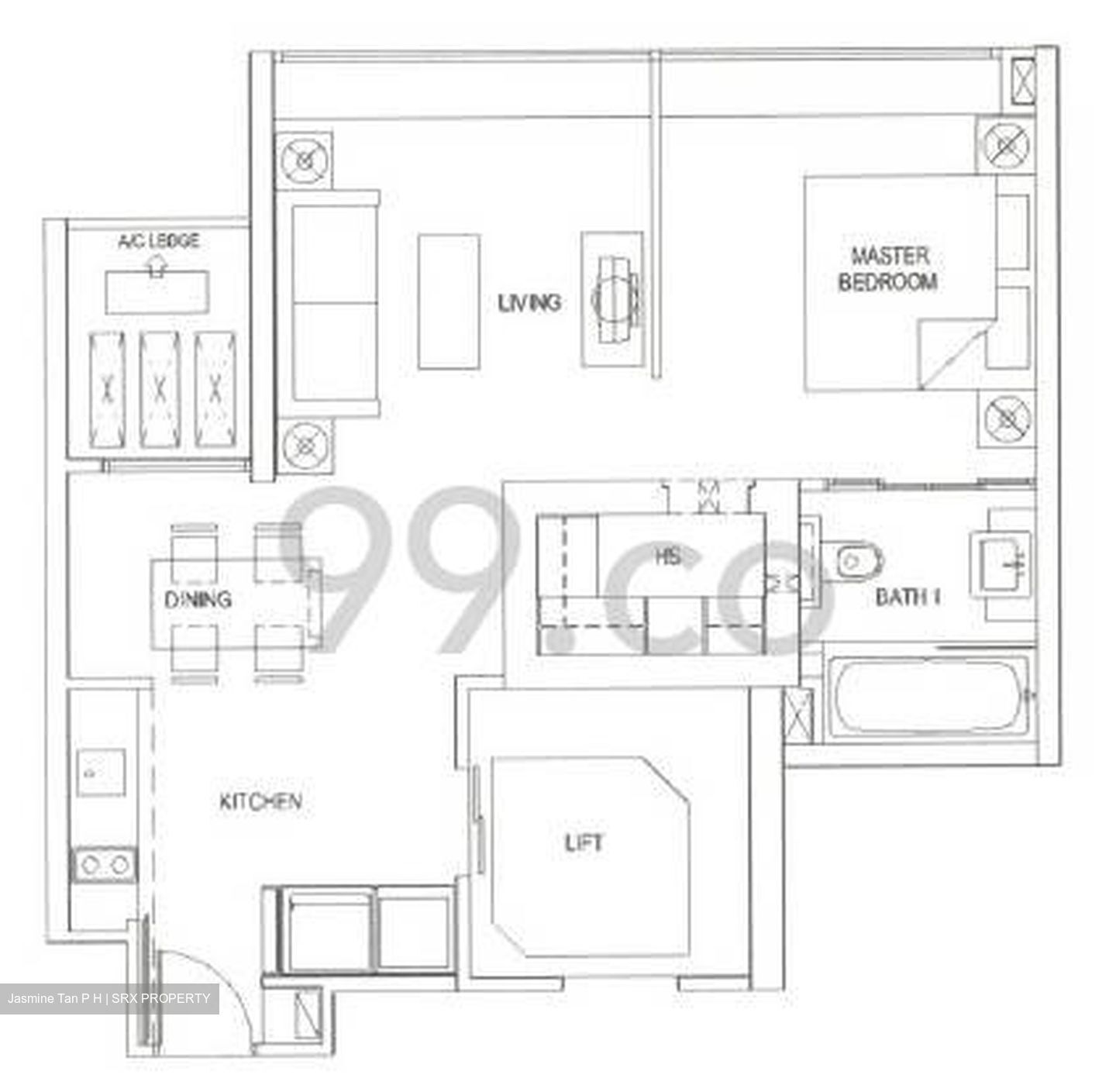 The Metz (D9), Condominium For Rent 99386551